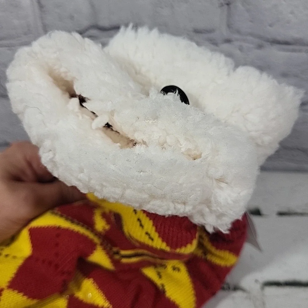 Harry Potter Gryffindor Sherpa Lined Non-Slip Slipper Socks - One Size Fits Most